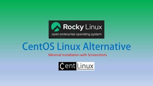 Rocky Linux Minimal Install With Screenshots Centlinux