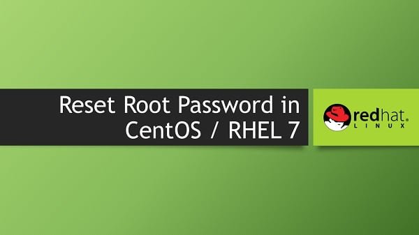 How To Reset Root Password In Centos Centlinux