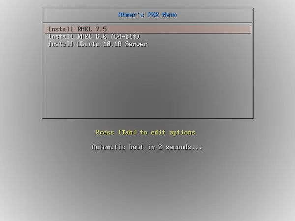 BIOS-Boot-Menu-02 PXE Menu (BIOS)