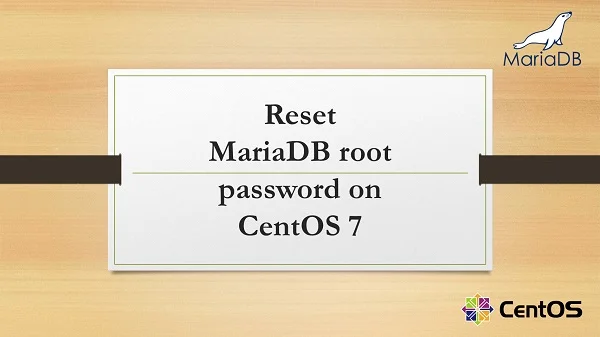 How to reset MariaDB root password in Linux