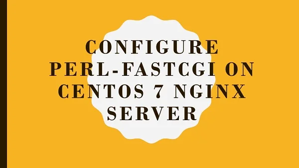 How to configure FastCGI Server on CentOS 7