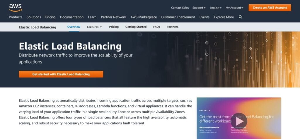 Amazon Elastic Load Balancer