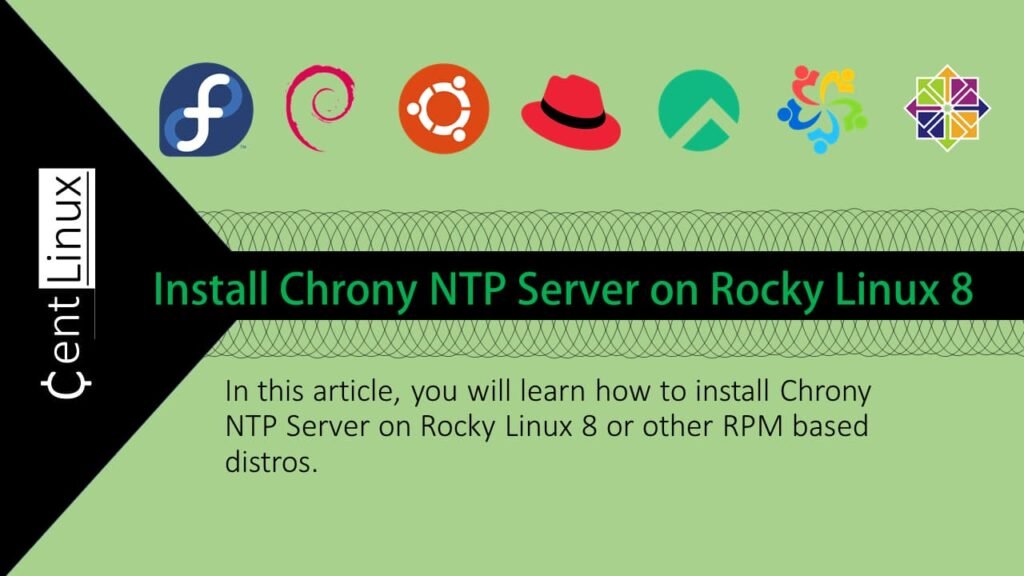 Setup Chrony NTP Server on Rocky Linux 8