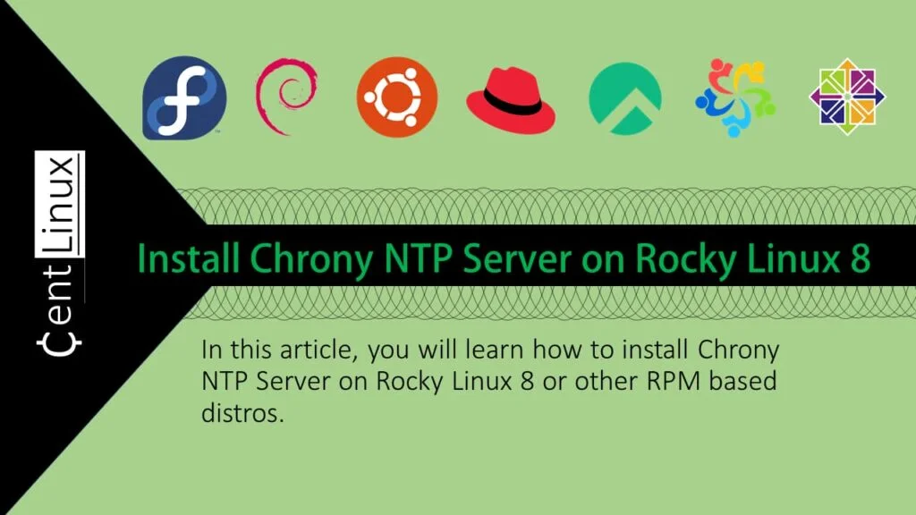 Setup Chrony NTP Server on Rocky Linux 8
