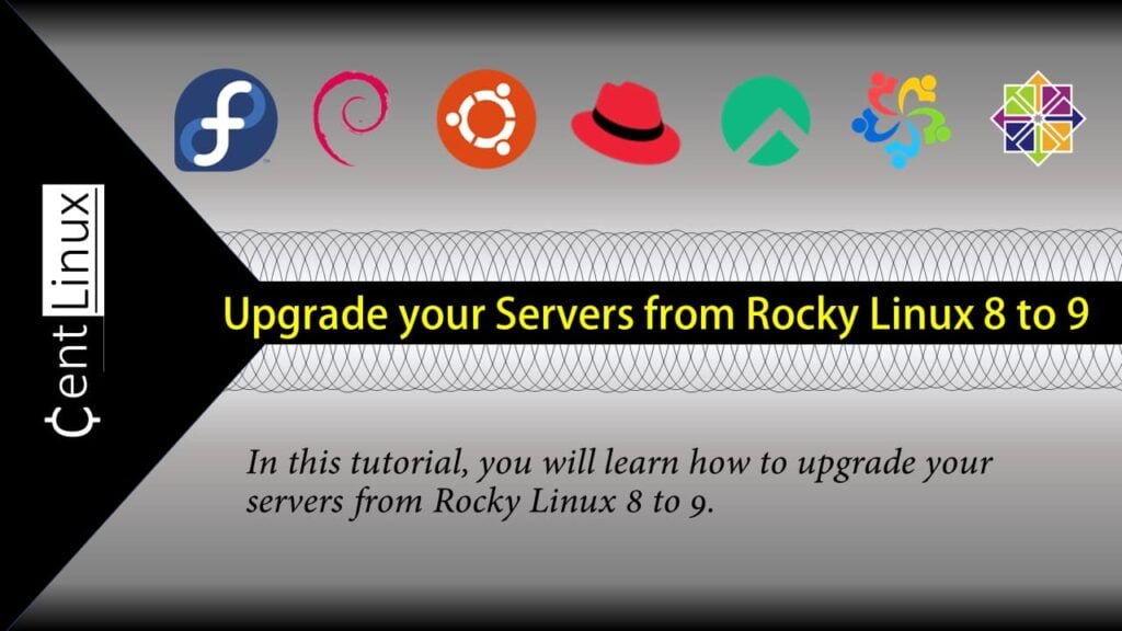 How to upgrade Rocky Linux 8 to 9