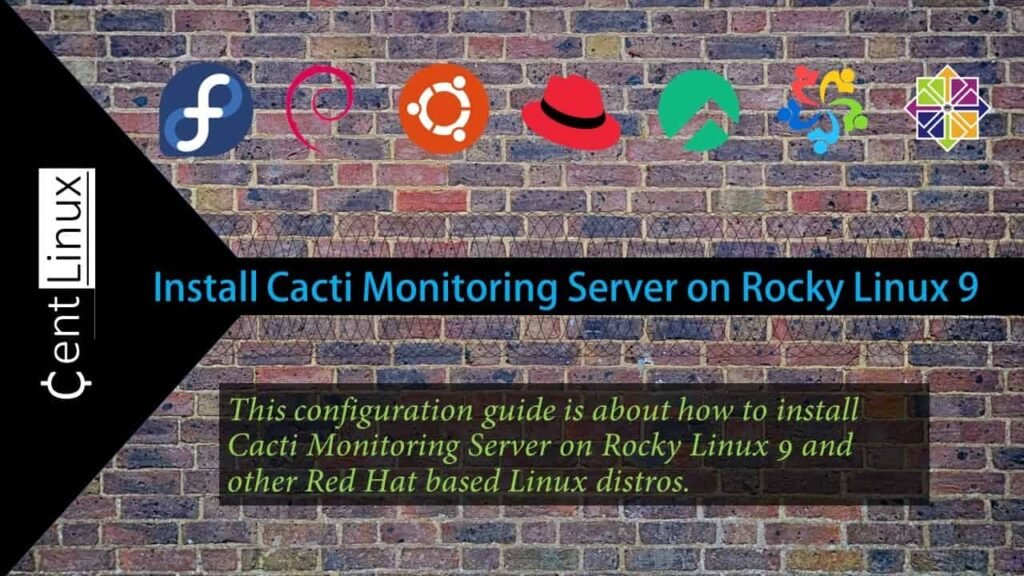 Install Cacti Monitoring Software on Rocky Linux 9