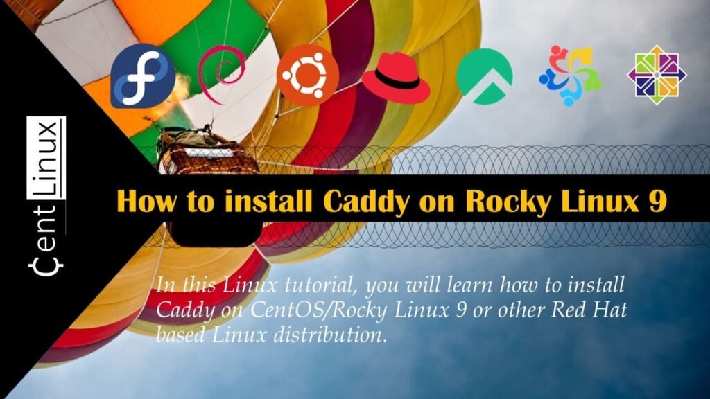 Install Caddy Web Server on Rocky Linux 9