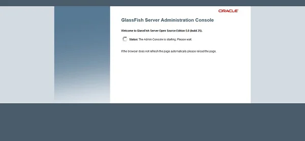 GlassFish Server Administration Console 1