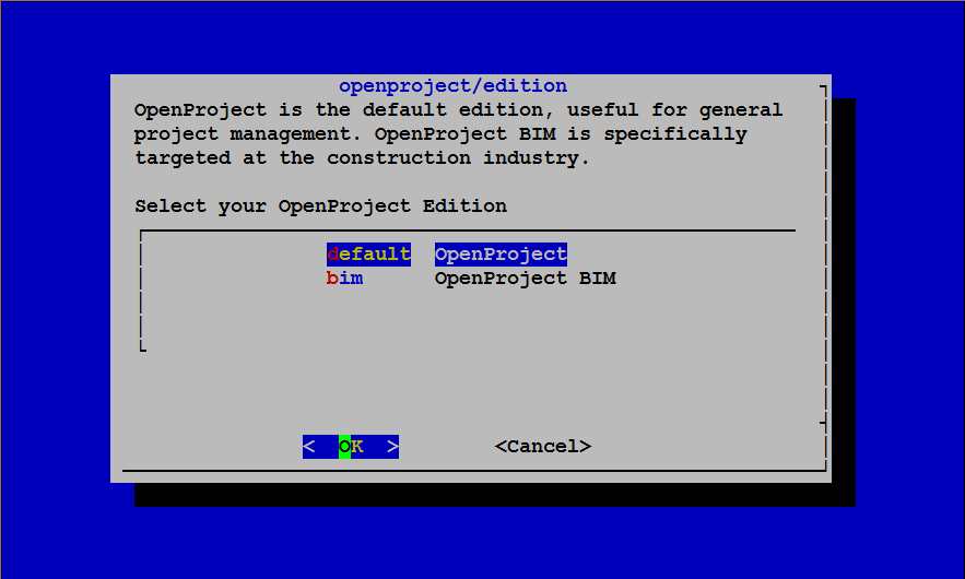 Install OpenProject Editions