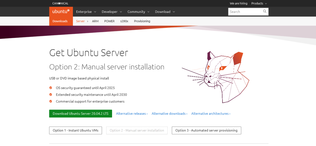 Download Ubuntu Server