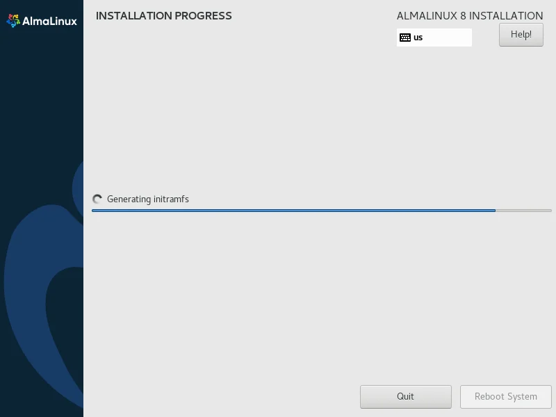 22-almalinux-minimal-installation-with-screenshots-progress AlmaLinux Installation Progress 3