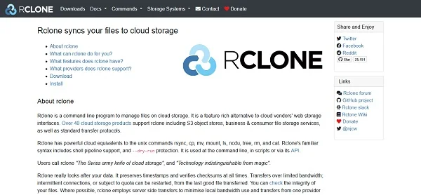 02-top-google-drive-linux-client-rclone RClone - Google Drive Linux Client