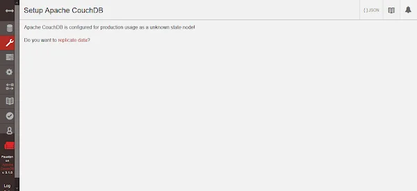 CouchDB - Configure Database Replication