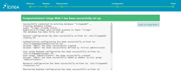 15-install-icinga-web-2-centos-8-completed Icinga Web 2 Configuration Completed