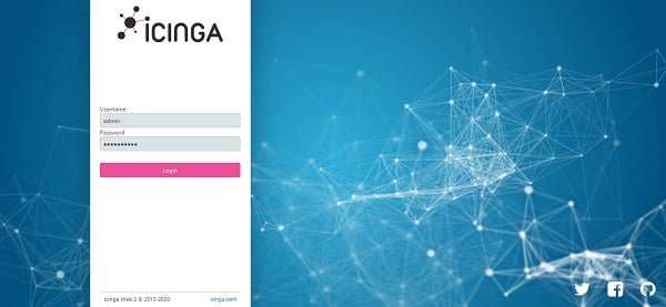 Icinga Web 2 Login