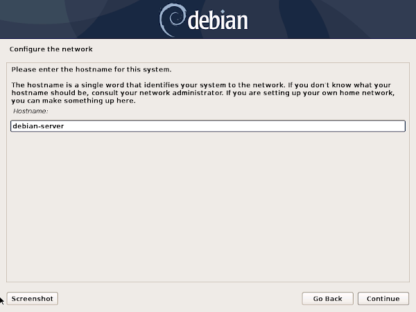 Debian - Set Hostname