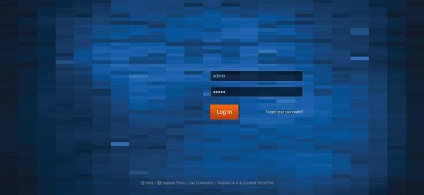 Grafana Login