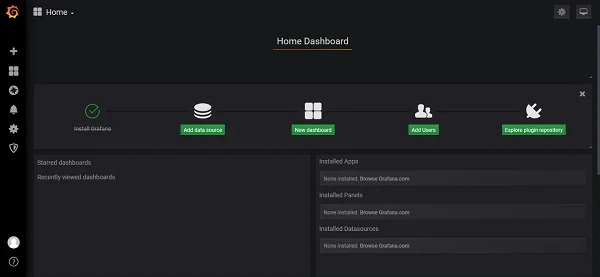 03-grafana-home-dashboard Grafana Dashboard