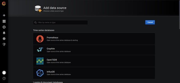 Grafana - Add Data Source