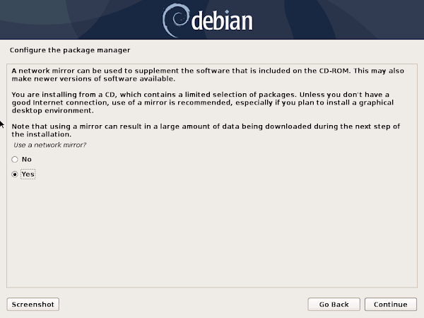 Debian Server - Configure Package Manager 1