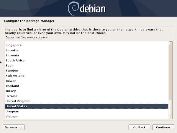 Debian Server - Configure Package Manager 2