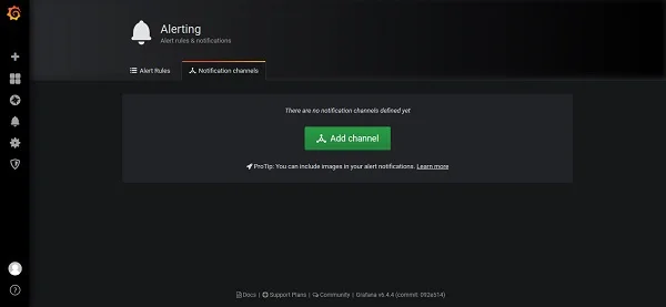 11-grafana-notification-channel Grafana - Add Alert