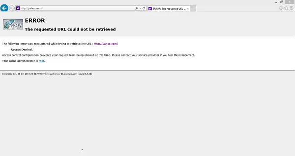 05-install-squid-proxy-blacklisted-website Squid Proxy - Website Blocked