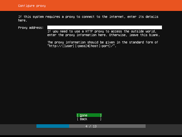 Ubuntu Server - Configure Proxy