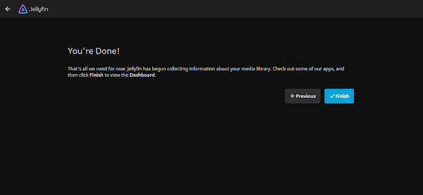Jellyfin Installation is Completed