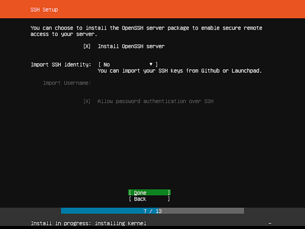 Ubuntu Server - SSH Setup