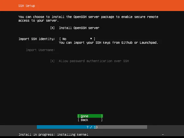 11-install-ubuntu-ssh-setup Ubuntu Server - SSH Setup