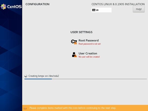 CentOS 8 Configuration