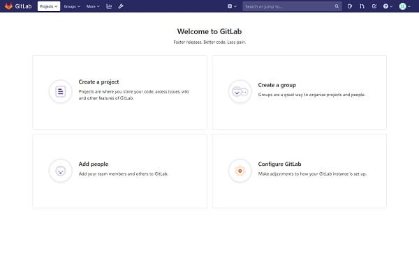 GitLab Dashboard