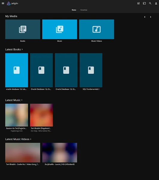 12-install-jellyfin-media-server-centos-8-media-libraries Jellyfin Dashboard