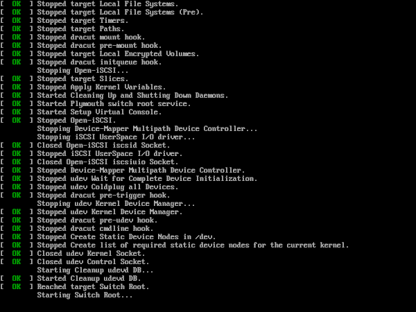 CentOS 8 - Anaconda Installer is Loading