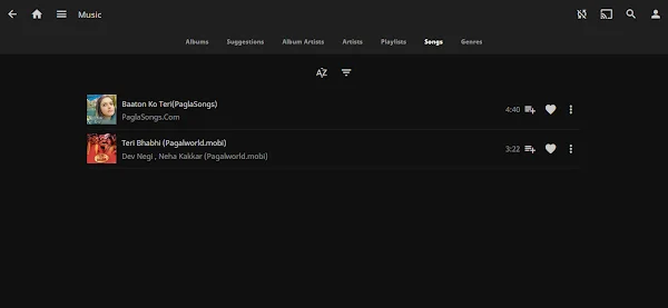 13-install-jellyfin-media-server-centos-8-music Jellyfin Content - Music