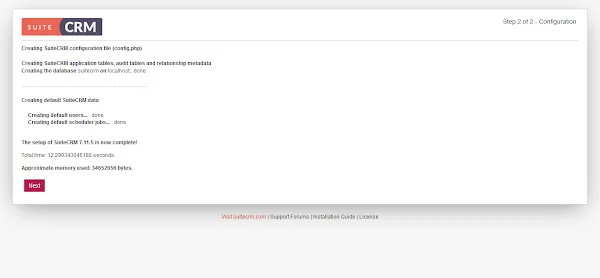 05-suitecrm-installation-completed SuiteCRM Setup Completed