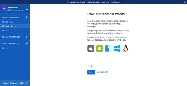 06-mattermost-5-centos-7-how-it-works How Mattermost Works