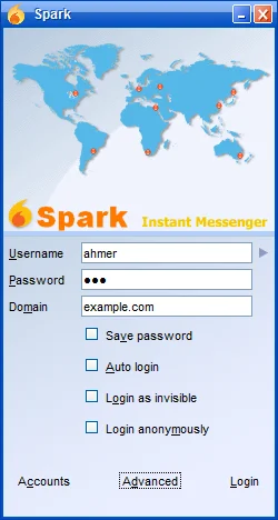 12-spark-xmpp-client-login Spark IM Login 2