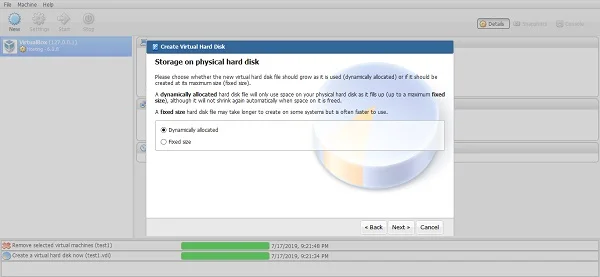 08--phpvirtualbox-centos-7-storage phpVirtualBox - Storage on Physical Disk