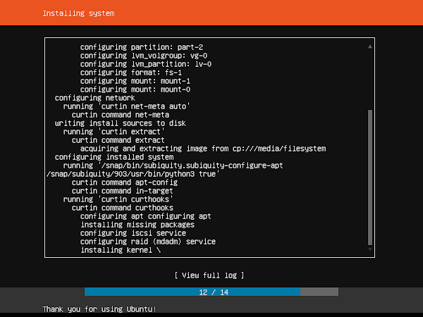 Ubuntu 19 Installing System 2