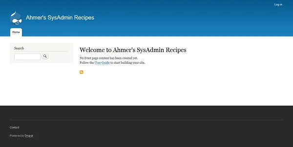 Our Drupal Website