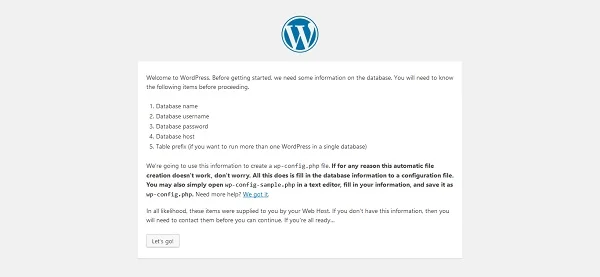 02-wordpress-5-installer-getting-started Install WordPress - Instructions