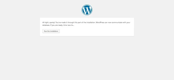 04-wordpress-5-run-installation Wordpress - Run the Installation