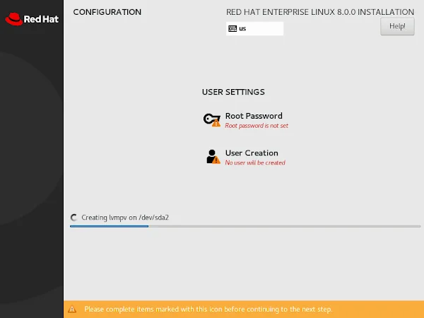 15-red-hat-enterprise-linux-8-installation-progress RHEL 8 Minimal Installation Progress 1