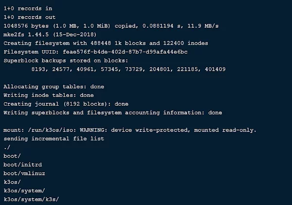 01-install-k3s-server-node Setup K3S Cluster 1