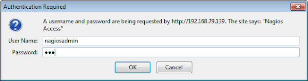 Nagios Server Login