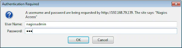 Basic HTTP Authentication Login Nagios Server Login