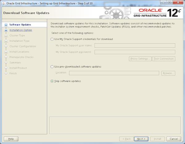 Grid 12c - Software Updates