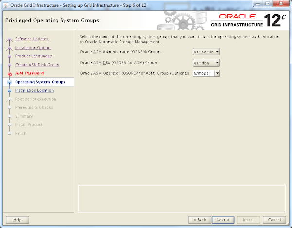 Oracle Grid - OS Groups